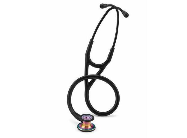 Littmann Cardiology IV Stethoscope Black with Rainbow 6165