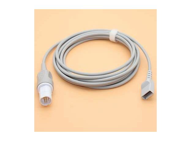 Drager-IBP Cable Argon/Medex/HP/Edward/BD/Abbott/PVB/Utah IBP sensor trunk cable for disposable pressure transducer.