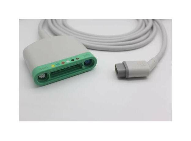Draeger Siemens ECG Trunk Cable (Compatible  SC5000/SC6000/SC7000/SC8000/6-Pod)