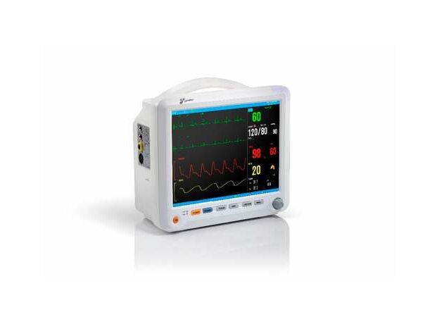 Yonker Multipara Patient Monitor, YK-8000B (ECG, SPO2, NIBP, 2-Temperature, HR,Resp)