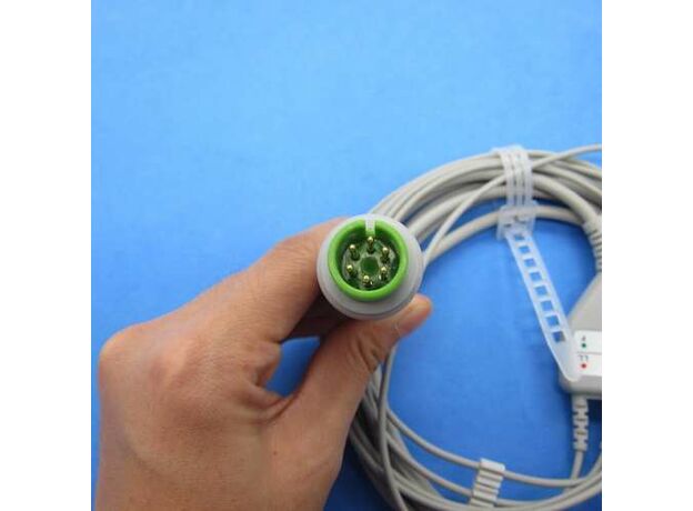 ECG cable with 3leads Clip for Edan IM8B,IM9B patient monitor