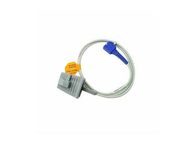 SpO2 Sensor Cable 9 Pin  Soft-tip For Oximeter DS100A Adult Finger Clip