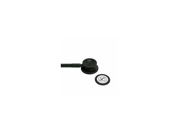 Littmann Classic 3 Stethoscope, Black Edition Chestpiece, Black Tube, 27 inch, 5803