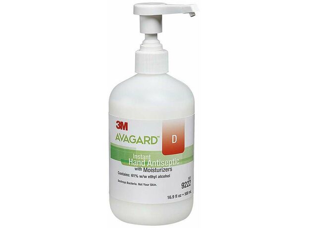 3M Avagard D Hand Sanitizer with Moisturizers (61% w/v Ethyl Alchohol)