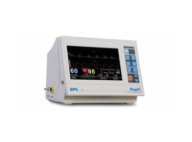 BPL Magna 3 Parameter Monitor - ECG, SpO2, NIBP