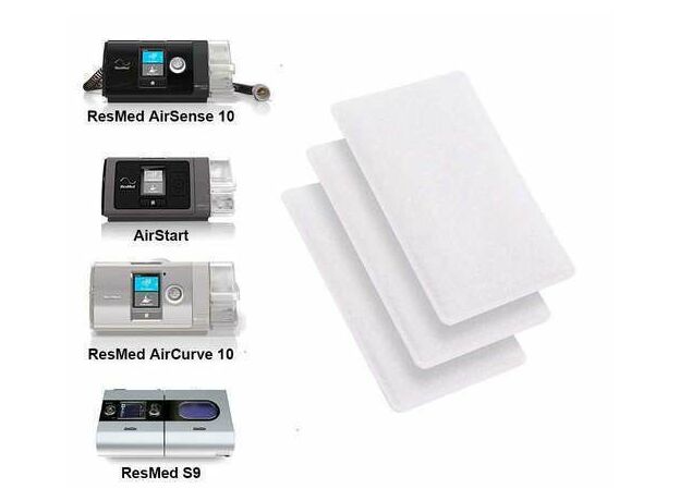 Universal Remsed CPAP Filter for ResMed AirSense 10, ResMed AirCurve 10, ResMed S9, AirStart, Series CPAP Machines  (40 Pack)