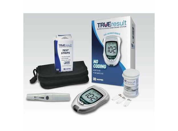 Nipro True Result Glucometer with 10 Strip