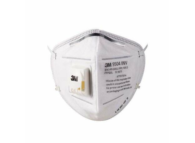 3M 9504 INV N95 Dust Pollution Mask - Pack of 10