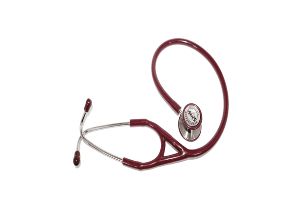 Vkare VKB0005 V-Cardio Red Stainless Steel Master Cardiology Stethoscope