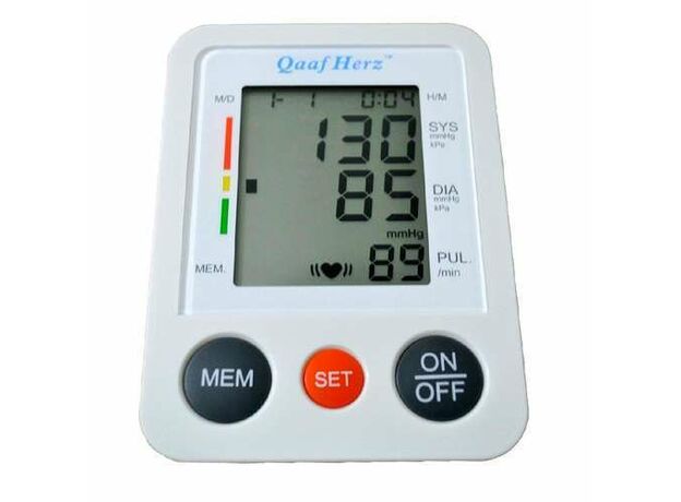 Qaaf Herz PG-800B33 Upper Arm Electronic Blood Pressure Monitor