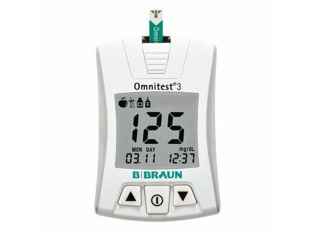 B Braun Omnitest 3 glucose monitoring system
