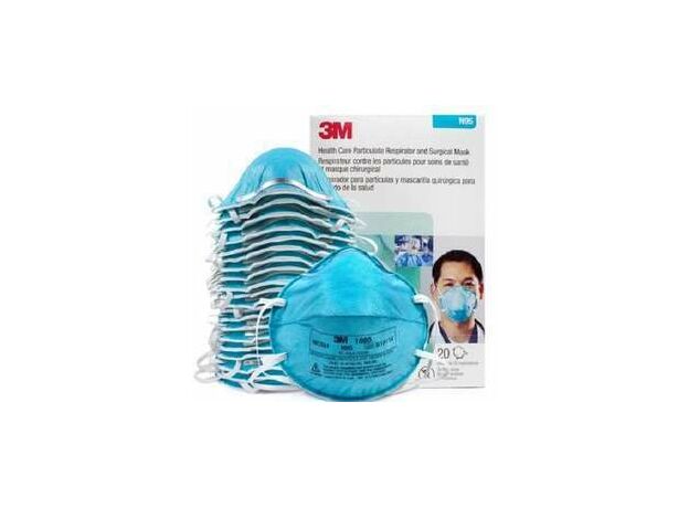 3M Particulate Respirator & Surgical Mask N95 Mask -1860