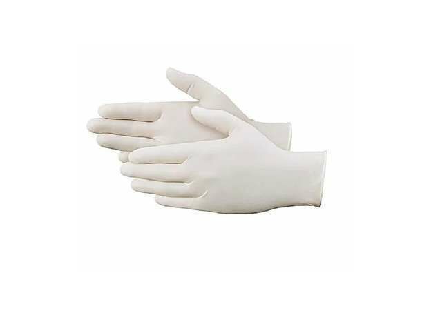 Latex Examination Gloves Powder free  ( Box of 100 nos.)