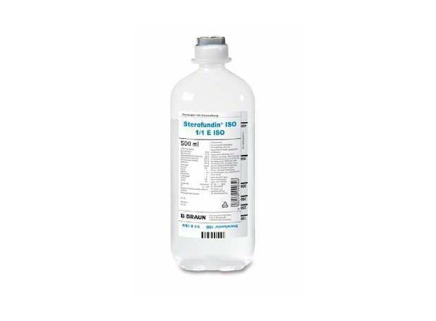 B Braun Sterofundin ISO Balanced full electrolyte solution for infusion therapy