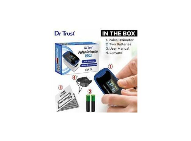 Dr Trust-209 USA SpO2 Fingetip Pulse Oximeter