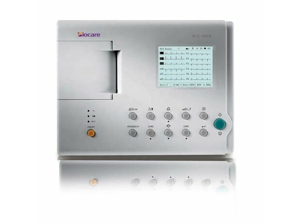 Biocare  ECG-3010, 3 Channel ECG Machine(Electrocardiograph)