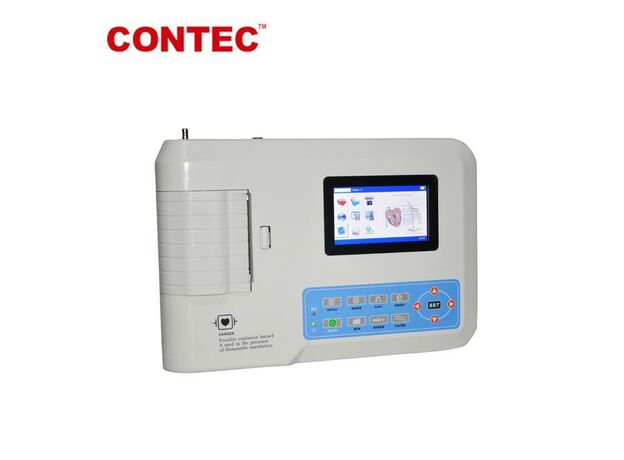 Contec 300G, 3 channel ECG Machine with display