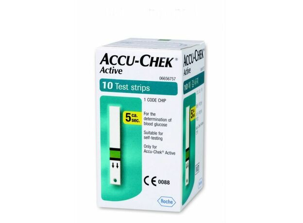 Accu-Chek Active Test Strips (Box of 10)