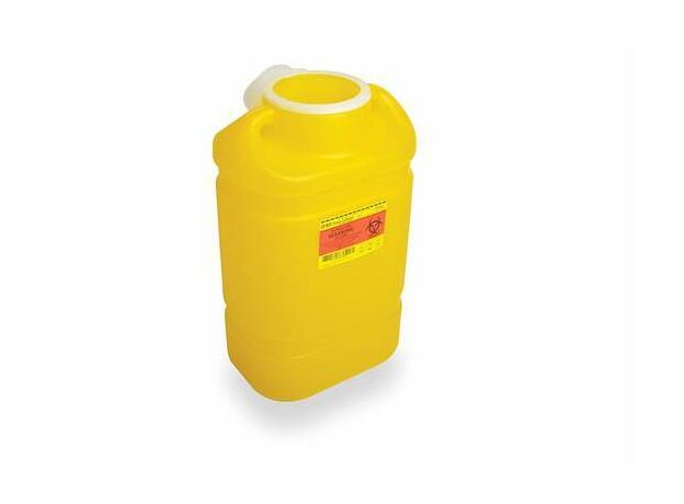 Becton Dickinson (BD) Chemotherapy Sharps Collector 34.01 Litres Yellow Single