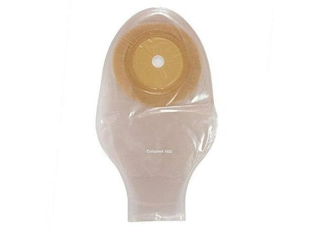 Coloplast 1902 LC 2000 ostomy Bag One-Piece Open Bag (Pack Of 10)