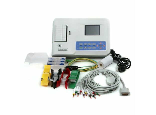 Contec 300G, 3 channel ECG Machine with display