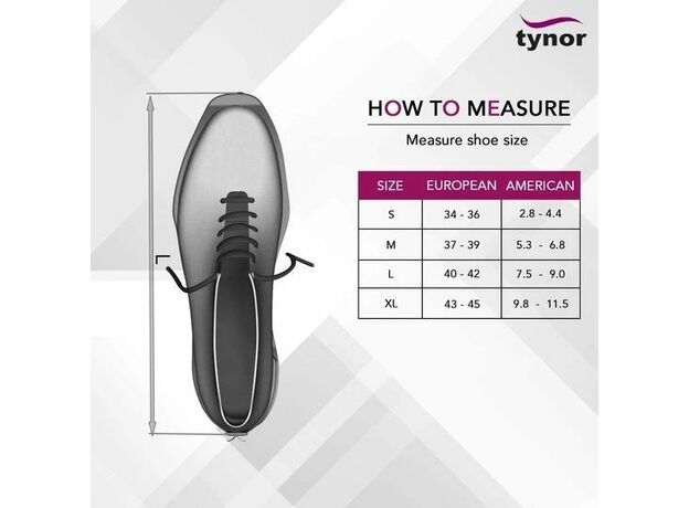 Tynor Silicon Heel Cup - Medium, Large