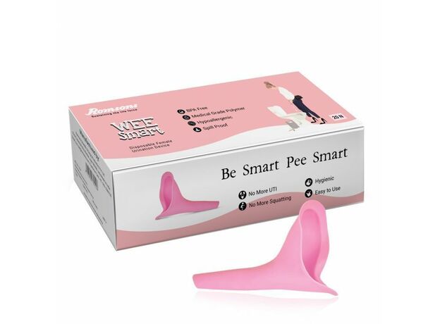 Romsons WEE Smart, Female Urination Device, Pack Of 1, 20 Pcs