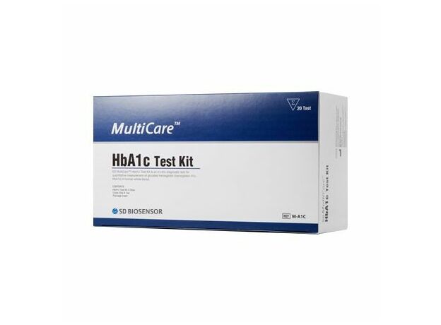 MultiCare HbA1c Test Kit Pack of 20 Test Kit