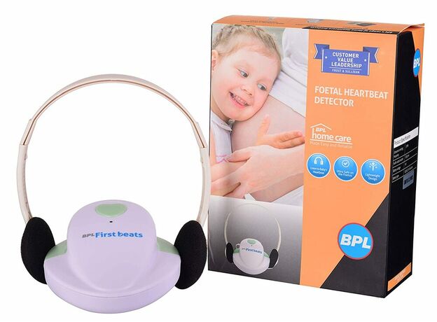 BPL First Beats White Fetal Doppler Heart Beat Monitor