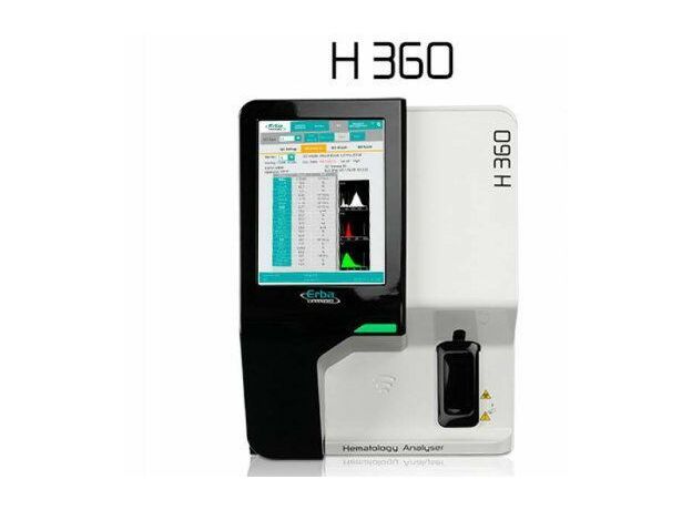 Erba H360 CBC Machine, 3 part cell counter