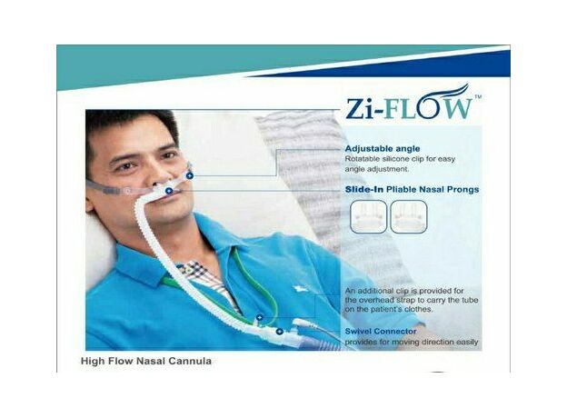 Zi- Flow (High Flow Nasal Cannula), For Hospital, Grade: Medical