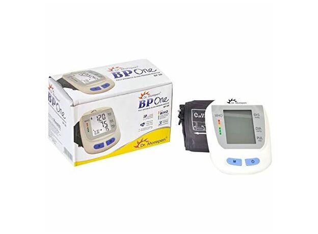 Dr. Morepen BP One BP09 Fully Automatic Blood Pressure Monitor (White )