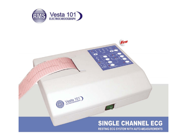 RMS Vesta 101 single channel ECG test machine