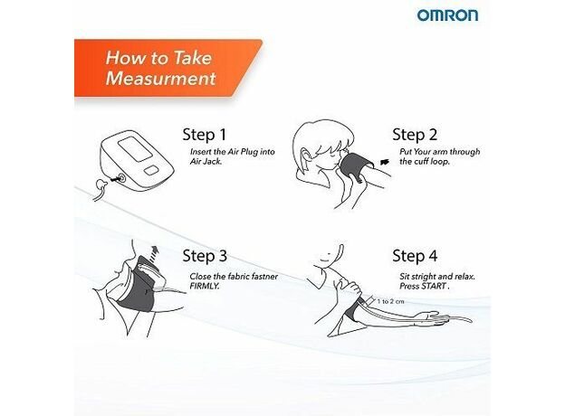 Omron HEM-7124 Blood Pressure Monitor