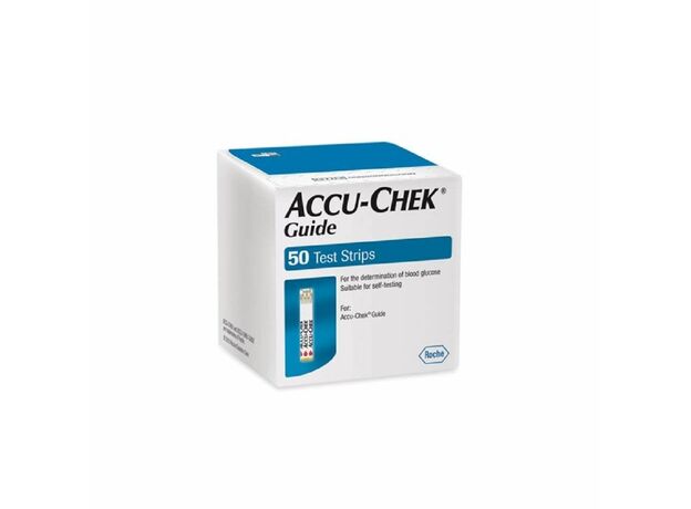 Accu-Chek Guide Strips Pack of 50 (White)