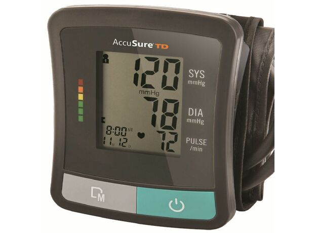 Accusure TD Blood Pressure Monitoring System With Upper Arm Standard Cuff