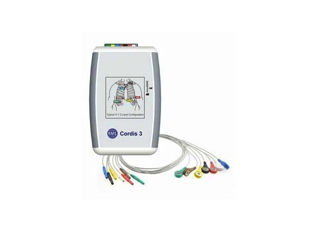 RMS 3 Channel ECG Holter Monitor 24 hours