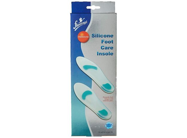 Flamingo Premium Silicone Footcare Insole Pair (Large)