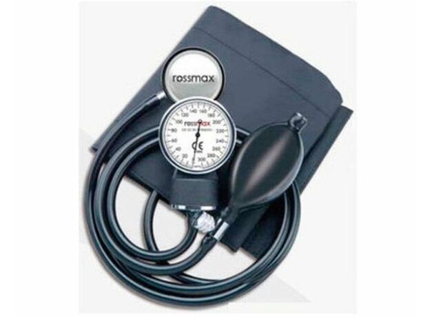 Rossmax GB Series Aneroid Sphygmomanometer Model D-ring Cuff with Single Head Stethoscope