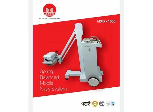 Medford MXD 1000 Spring Balanced Mobile X Ray Machine, 3.5 Kw, 100 Ma