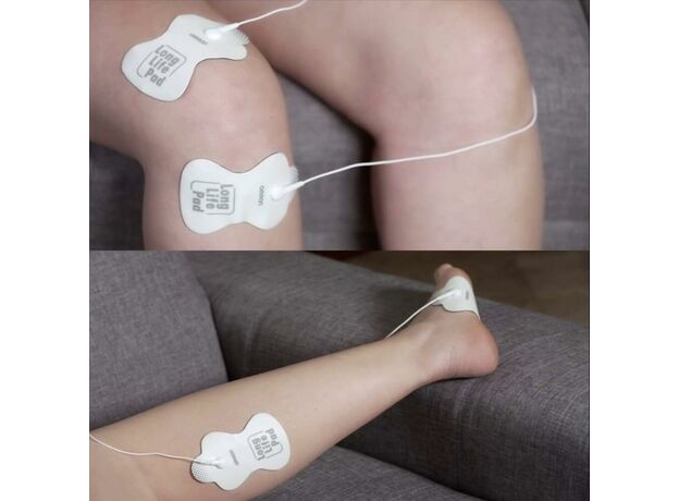 Omron HV F013 TENS Machine Electronic Nerve Stimulator and Body Massager (White)