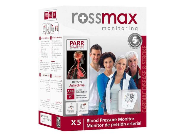 Rossmax X5 Automatic Blood Pressure Monitor (White)
