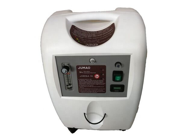 Oxygen Concentrator 5Liters Model : JM-5A with 1 year warranty. Light weight and reliable