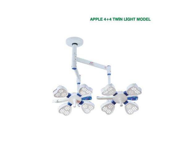 BJS Apple 4+4 Double Dome Ceiling OT Light