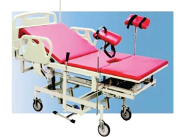 Aar Kay Labour Room Delivery Bed with Adjustable Height (Manual)