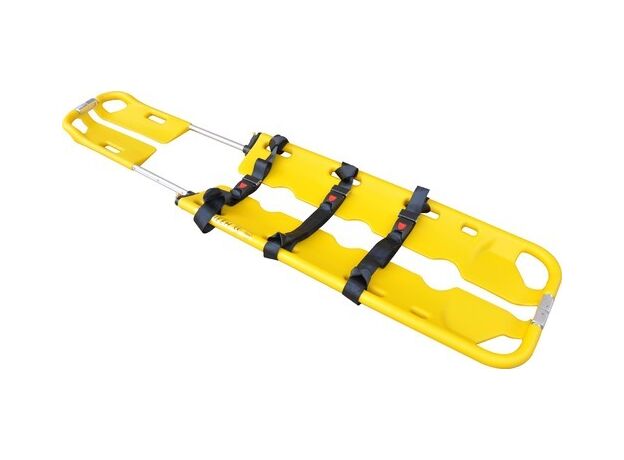Niscomed Scoop Stretcher For Ambulance Yellow Plastic