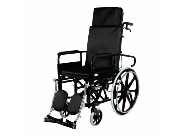 Vissco Invalid Reclining Lightweight Wheelchair with Elevating Leg Rest