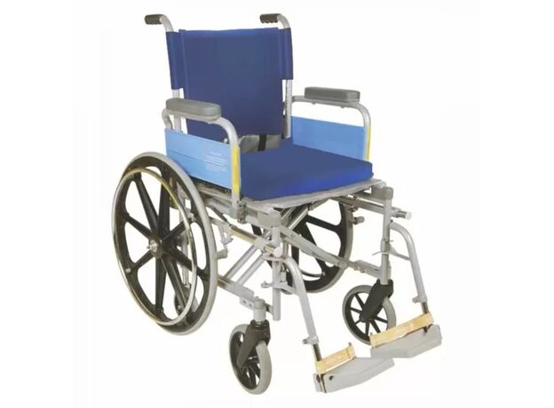 Vissco Invalid Lightweight Manual Wheelchair With High Back Rest