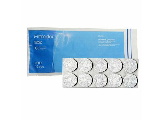 Coloplast Filtrodor Ostomy Pouch Filter Box of 50
