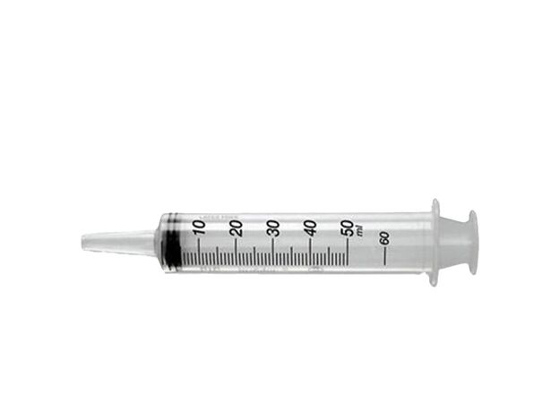 Hindustan Syringes 50ml Dispo Van Syringe without Needle - Luer Lock